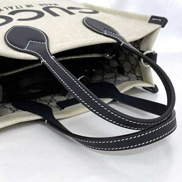 GUCCI Beige Leather Shoulder Bag - Picture 9 of 11